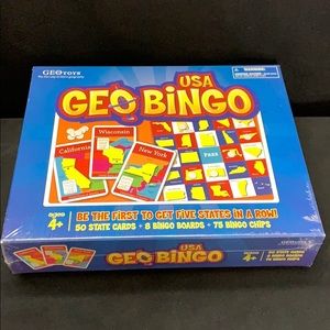 Geo toys bingo USA Geography bingo game